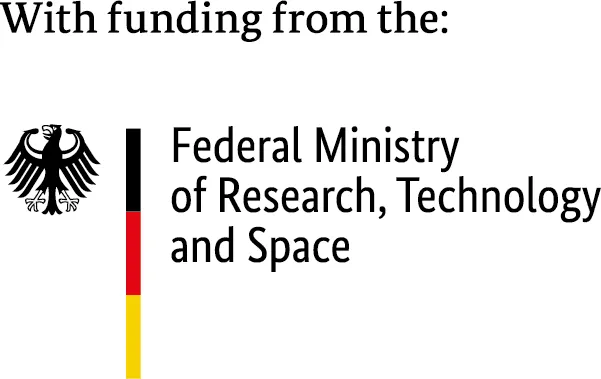 With funding from the Federal Ministry of Research, Technology and Space